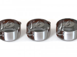 cooking pots Modelo 3D