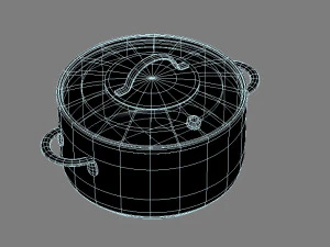 cooking pots 3D Model