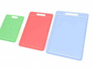 plastic cutting board Modelo 3D
