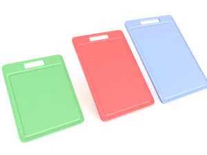 plastic cutting board 3D Model