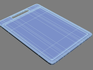 plastic cutting board Modelo 3D