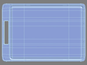 plastic cutting board Modelo 3D