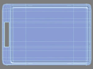plastic cutting board 3D Model