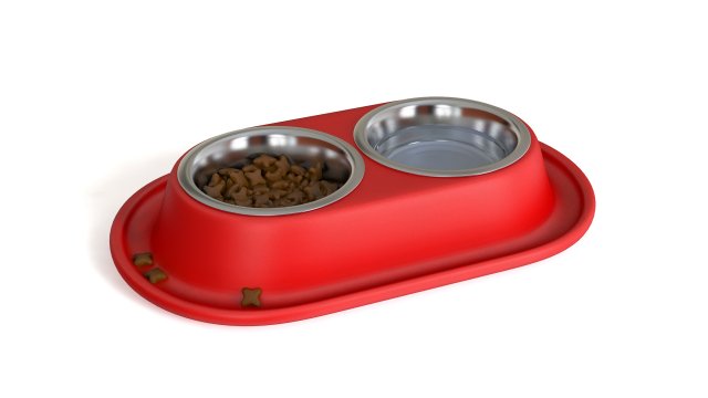pet bowl 3Dモデル .c4d .max .obj .3ds .fbx .stl .blend 