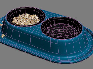 pet bowl 3Dモデル