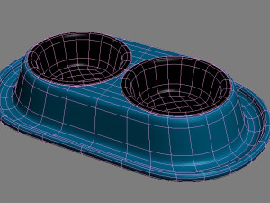 pet bowl 3Dモデル