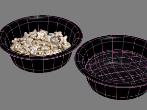 pet bowl 3Dモデル