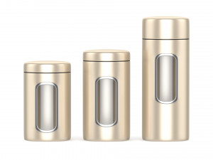 kitchen containers 3D Модель