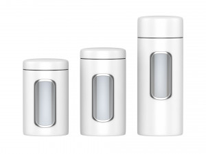 kitchen containers 3D Модель