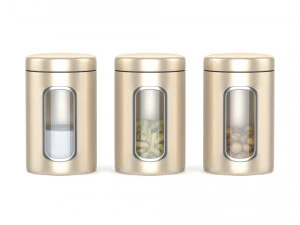 kitchen containers 3D Model