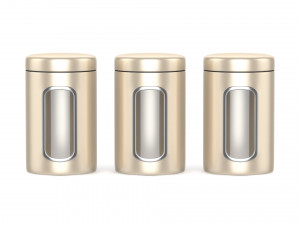 kitchen containers 3D Модель