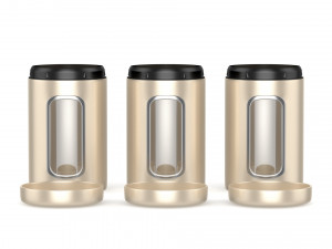 kitchen containers 3D Модель