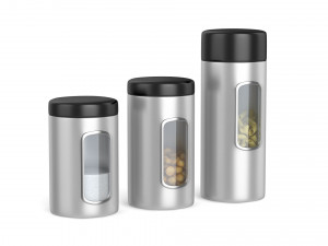 kitchen containers 3D Модель