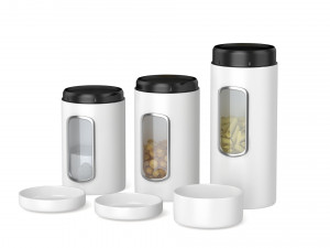 kitchen containers 3D Модель