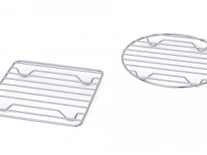 平底锅支架 3D 模型