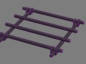 平底锅支架 3D 模型