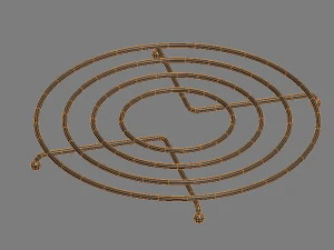 平底锅支架 3D 模型