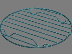 平底锅支架 3D 模型