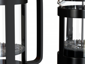 french press Model 3D