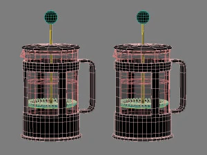 imprensa francesa Modelo 3D