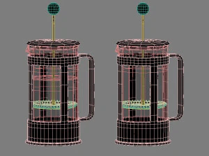 imprensa francesa Modelo 3D