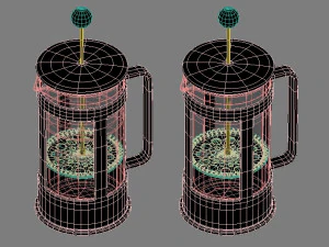 imprensa francesa Modelo 3D