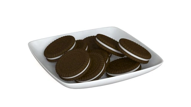 cookies 3D Model .c4d .max .obj .3ds .fbx .stl .blend 