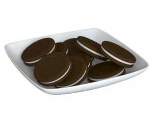 cookies Modèle 3D