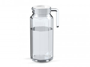 jug and glass 3Dモデル