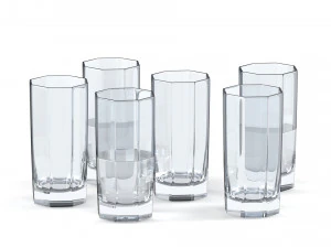 jarro e vidro Modelo 3D