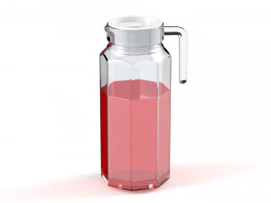 jarro e vidro Modelo 3D