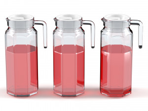 jug and glass 3Dモデル