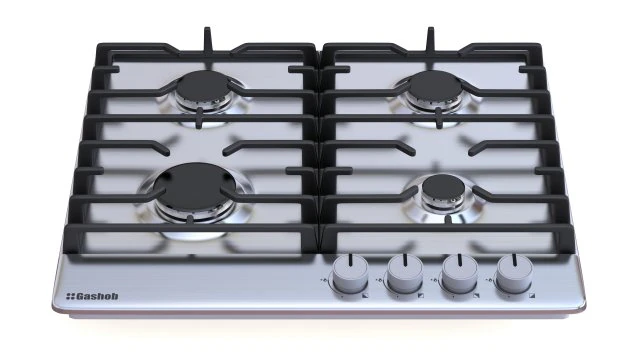 gas hob 3D Model .c4d .max .obj .3ds .fbx .stl .blend 