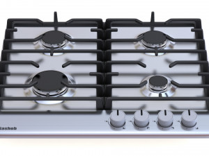 gas hob 3D Model
