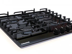 gas hob 3D Model