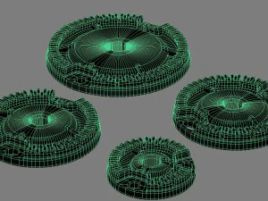 gas hob 3D Model