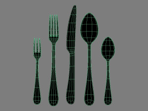 cutlery organizer Modèle 3D