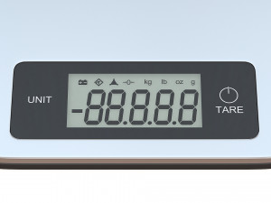 kitchen scale Modello 3D