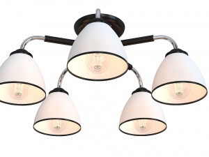 modern chandelier Model 3D