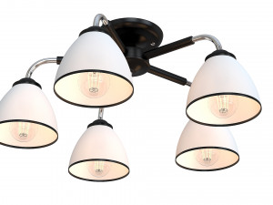 modern chandelier Model 3D