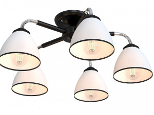 modern chandelier Model 3D