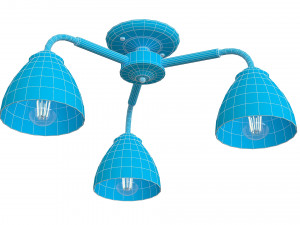 modern chandelier Model 3D
