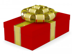 Gift box Modelo 3D