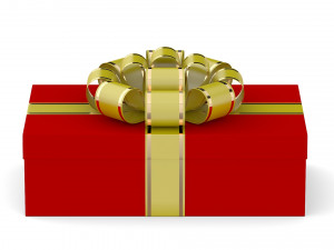 Gift box Modelo 3D