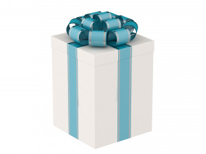Gift box Modelo 3D