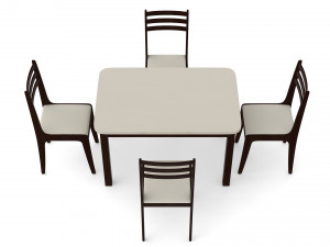 Kitchen table Modello 3D