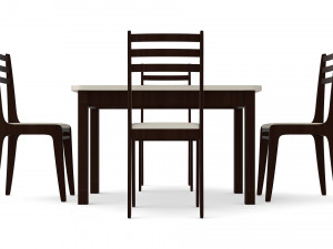 Kitchen table Modello 3D