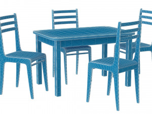 Kitchen table Modello 3D