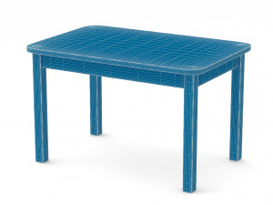 Kitchen table Modello 3D