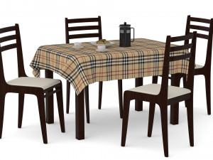 Kitchen table Modello 3D